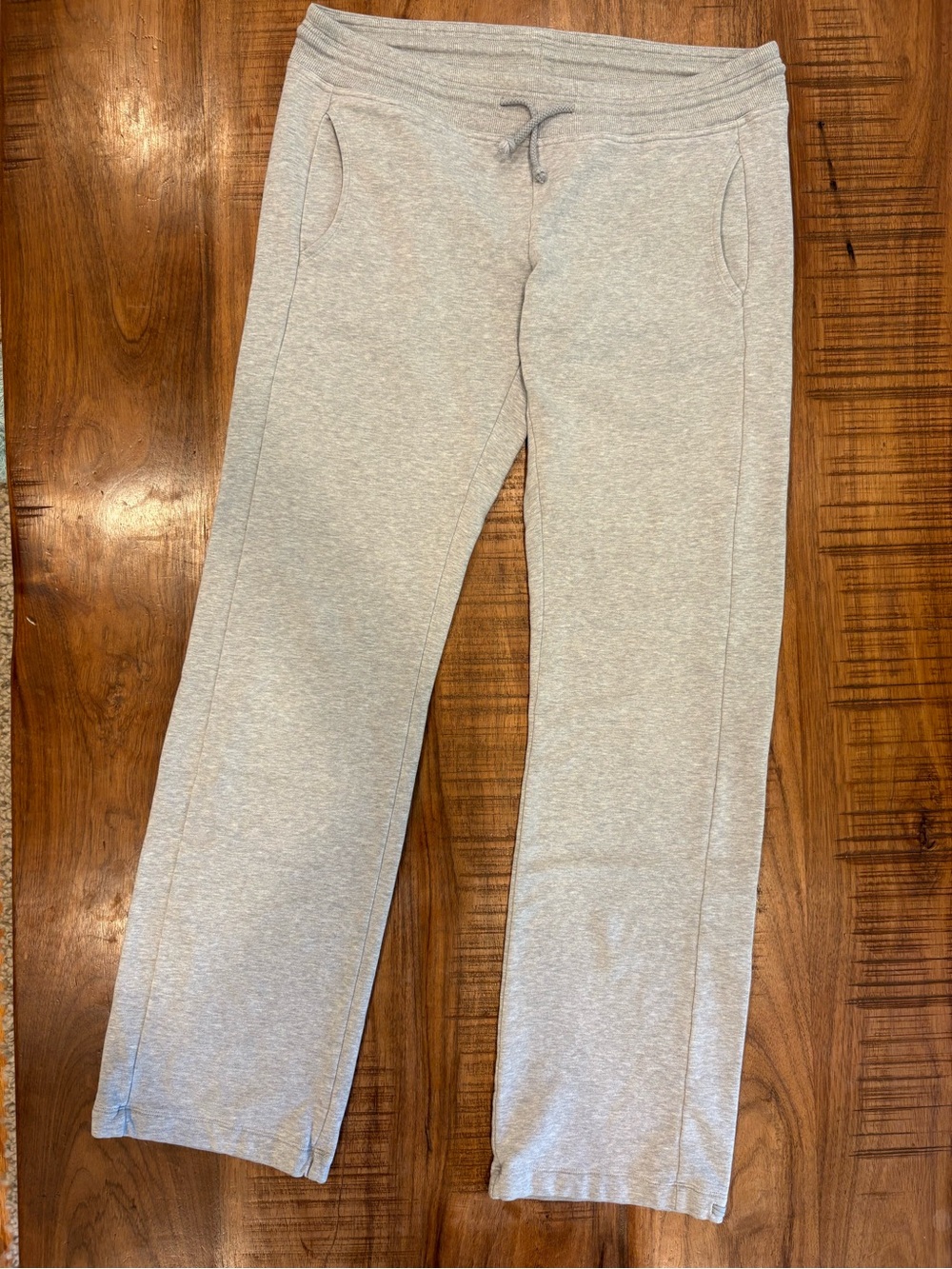 Lucy brand Light Gray Drawstring Lounge Pants M